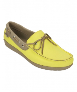 NEW Crocs Womens Wrap ColorLite Loafer Shoes, Sunshine/Tumbleweed US 9 Review