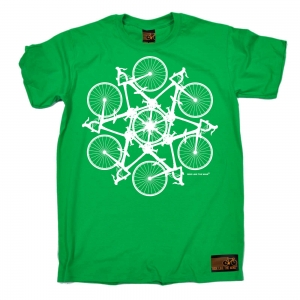 Cycling Bicycle Circle Kaleidoscope funny top Birthdayátee T SHIRT T-SHIRT Review