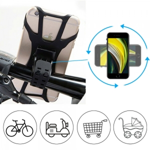 Adjustable CELL PHONE HOLDER MOUNT For Motorcycle MTB Bike Bicycle Handlebar Review