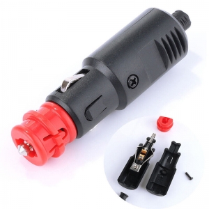 Car Accessories Cigarette Lighter 12V 24V Socket Plug Connector W/ Fuse LED DIY Review