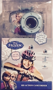 Disney Frozen HD Action Camcorder 720P Waterproof Bicycle & Helmet Mounts Incl Review