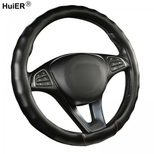 6 Color Car Steering Wheel Cover Sports Style Artificial Leather Car Accessories Review
