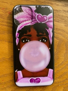 Melanin Poppin Black Girl Magic iPhone Cases for iPhone BLM. Bubblegum. Review