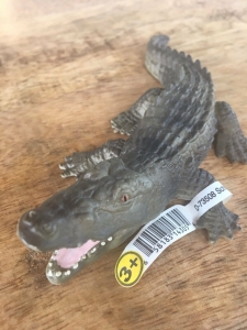 Retired SCHLEICH CROCODILE Croc #14305 figurine with tag Review