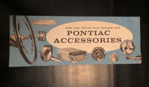 Jb965 Pontiac Car Accessories Booklet 1950s Catalog Parts Review