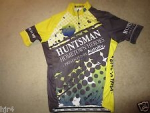Huntsman Hometown Heroes Cycling BlackBottoms Bicycle Jersey LG L Mens Review