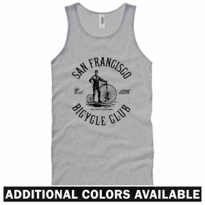 San Francisco Bicycle Club Tank Top – Bike SFO CA Men / Women – XS S M L XL 2XL Review