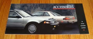 Original 1989 Nissan Car Accessories Sales Brochure 300ZX 240SX Maxima Review