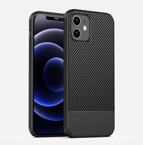 Carbon Fiber TPU Material Iphone 12/ 12 Pro Back Case Cover  Review