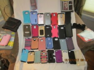 Lot of OVER 25 Assorted Preowned and New iPhone Cases Review