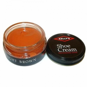 Kelly’s Shoe Cream – Professional Shoe Polish – 1.5 oz – Light Brown Review
