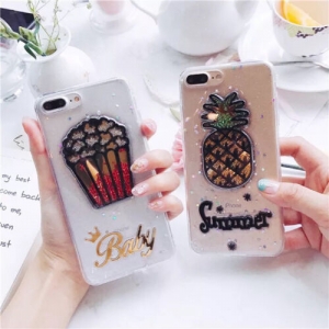 Summer pineapple baby popcorn colorful beads iPhone cases  Review