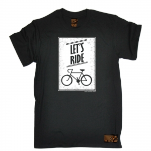 Lets Ride MENS RLTW T-SHIRT tee cycling cyclist cycle bicycle birthday gift Review