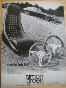 SIMON GREEN CAR ACCESSORIES JAG 1969 POSTER ADVERT READY TO FRAME A4 SIZE FILE M Review