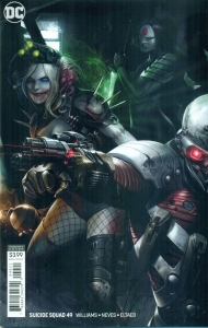Suicide Squad #49 Harley Quinn Croc Deadshot Logo Free Variant B – JLA NM/M 2019 Review