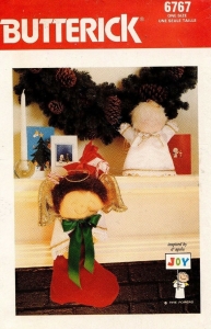1980’s VTG Butterick Christmas Decorations Pattern 6767 UNCUT Review