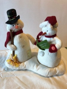 Christmas Decorations Mr & Mrs Snowman Review