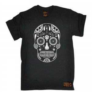 Candy Skull Bike MENS RLTW T-SHIRT tee cycle cycling bicycle birthday gift Review