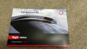 Vauxhall Car Accessories 2008 sales Brochure Review