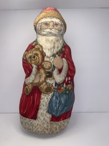 Vintage Santa With Bag Of Toys Plush Christmas Decorations Review