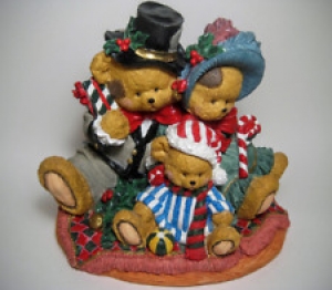 Musical Figurine Bears (Christmas Decorations, Collectible Bears, Bear Figurine) Review