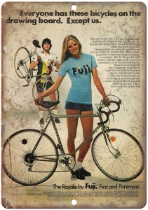Fuji Royale Cycle Bicycle Ad 10″ x 7″ Reproduction Metal Sign B216 Review