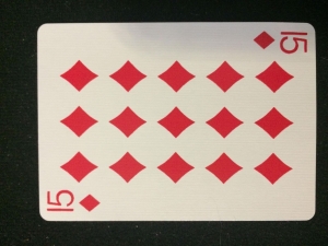 Bicycle 15 of Diamonds Card Review