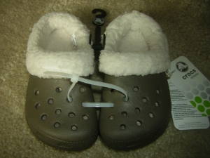 CROCS MAMMOTH Warm Clogs Shoes TAN Kid’s Size 6C/7C NWT Review