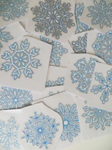15 Glitter Snowflake Window Clings Stickers Quick Simple Christmas Decorations Review