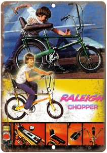 Raleigh Chopper Bicycle BMX Vintage Ad 10″ x 7″ Reproduction Metal Sign B470 Review