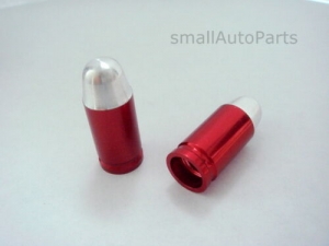 (2) Red Bullet Tip Tire/Wheel Air Stem VALVE CAPS for Motorcycle Bike Bicycle Review