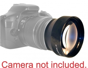 SPORT ACTION 2.2X TELE ZOOM LENS FOR  for Canon Rebel 5DMK T6I T6S 1DX  18-55mm  Review