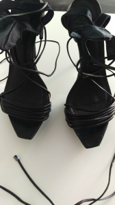 Herve Ledger Black Croc skin shoes size 37 1/2 Review
