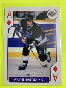 1995-96 Bicycle Sports NHL Hockey Aces Wayne Gretzky Los Angeles Kings Review