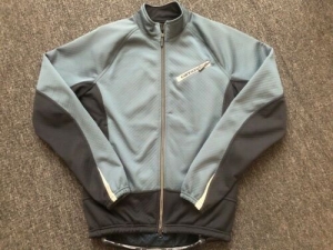 Womens Cannondale Bicycles Carbon Performance Waffled Soft Shell Jacket Sz M Zip Review