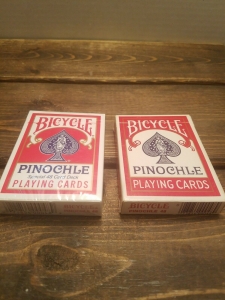 Vintage Bicycle Pinochle Playing Cards Set of 2 Decks *1 New Sealed  1 Preowned  Review