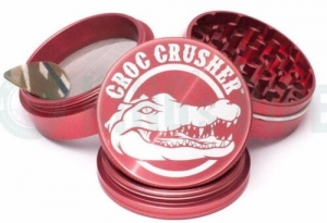 Croc Crusher – 4 Piece Herb Grinder – 2.5” Pocket Size – Pink Review