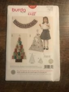 New BURDA Christmas Decorations Card Tree Treat Holder Sewing Pattern 6755 Review