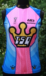 Cycling Jersey Top Shirt Sz L Louis Garneau Bicycling 1/2 Zip Sleeveless Womens Review