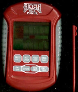 ★ BICYCLE 3 IN 1 ELECTRONIC HANDHELD LCD TRAVEL GAME ★★ Review