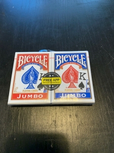 Playing Cards – Bicycle – Jumbo – New – Combo Pack Review