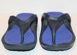 Crocs Unisex Thong Sandals (Men Sz 4, Women Sz 6) Navy Blue Review