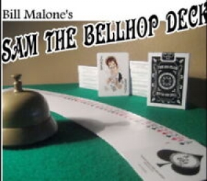 Bill Malone’s first custom deck – The 654 Club Deck – Sam the Bellhop -USPC deck Review