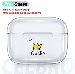 Apple AirPods Pro Wireless Charging Case Clear Hard PC Protective Cover Queen Review