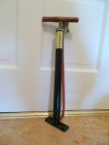 1970’s Kmart Automotive Bicycle Deluxe Wood Hand Foot Air Pump Bike Works 18″   Review