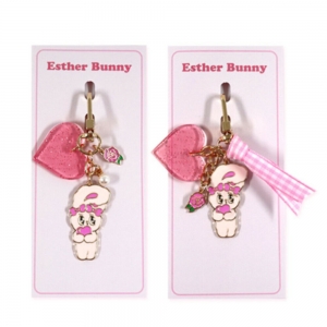Esther Bunny Airpod Key Ring Key Holder Bag Charm 1EA EstherLovesYou  Review