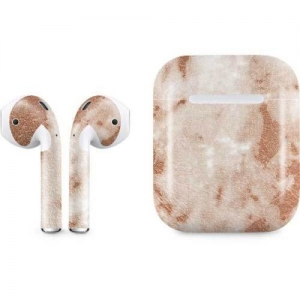 Marble Apple AirPods Skin – White Rose Gold Marble Review
