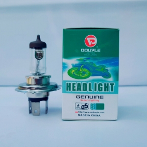 DOUPLE H4 Headlight Bulb Bicycle Cycling front lamp powerful 1 bulb 12v35/35w  Review