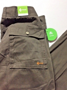 NEW With Tags CROCS Cargo Pants Men’s Size W40 x L32 Chocolate $54 Retail Review