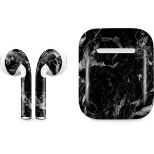Marble Apple AirPods Skin – Crushed Black Review